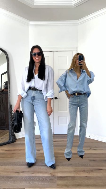 Pinterest looks, easy spring date night!

Shirt-medium
Jeans-Zara, size up
Boots-TTS

Date night outfit | wide leg jeans | straight jeans | blue button down shirt 

#LTKstyletip #LTKFind #LTKunder50