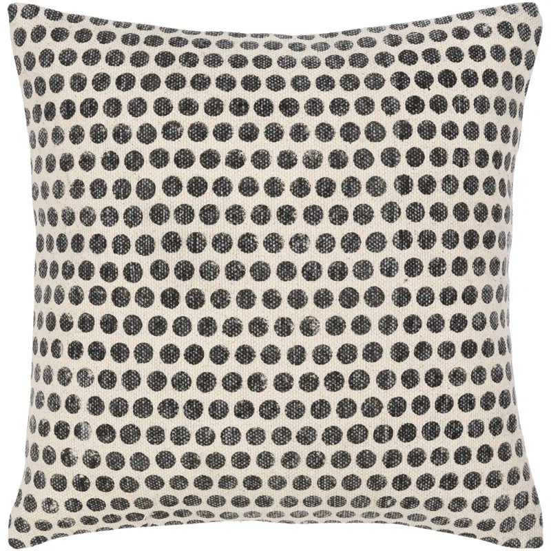 Zetta Polka Dots Throw Pillow | Wayfair North America