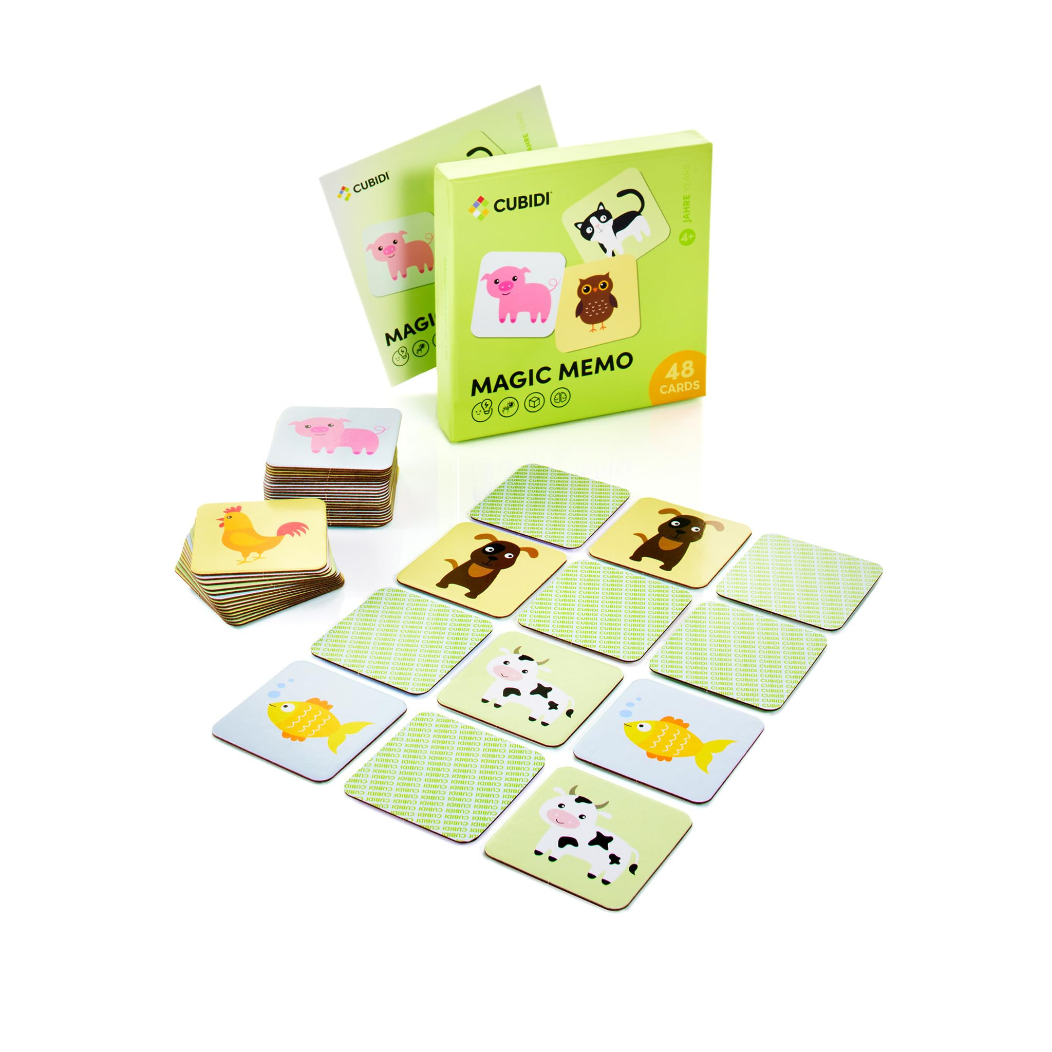 CUBIDI® Juego de memoria a juego | Juguetes educativos para niños mayores de 4 años | Juegos d... | Amazon (US)