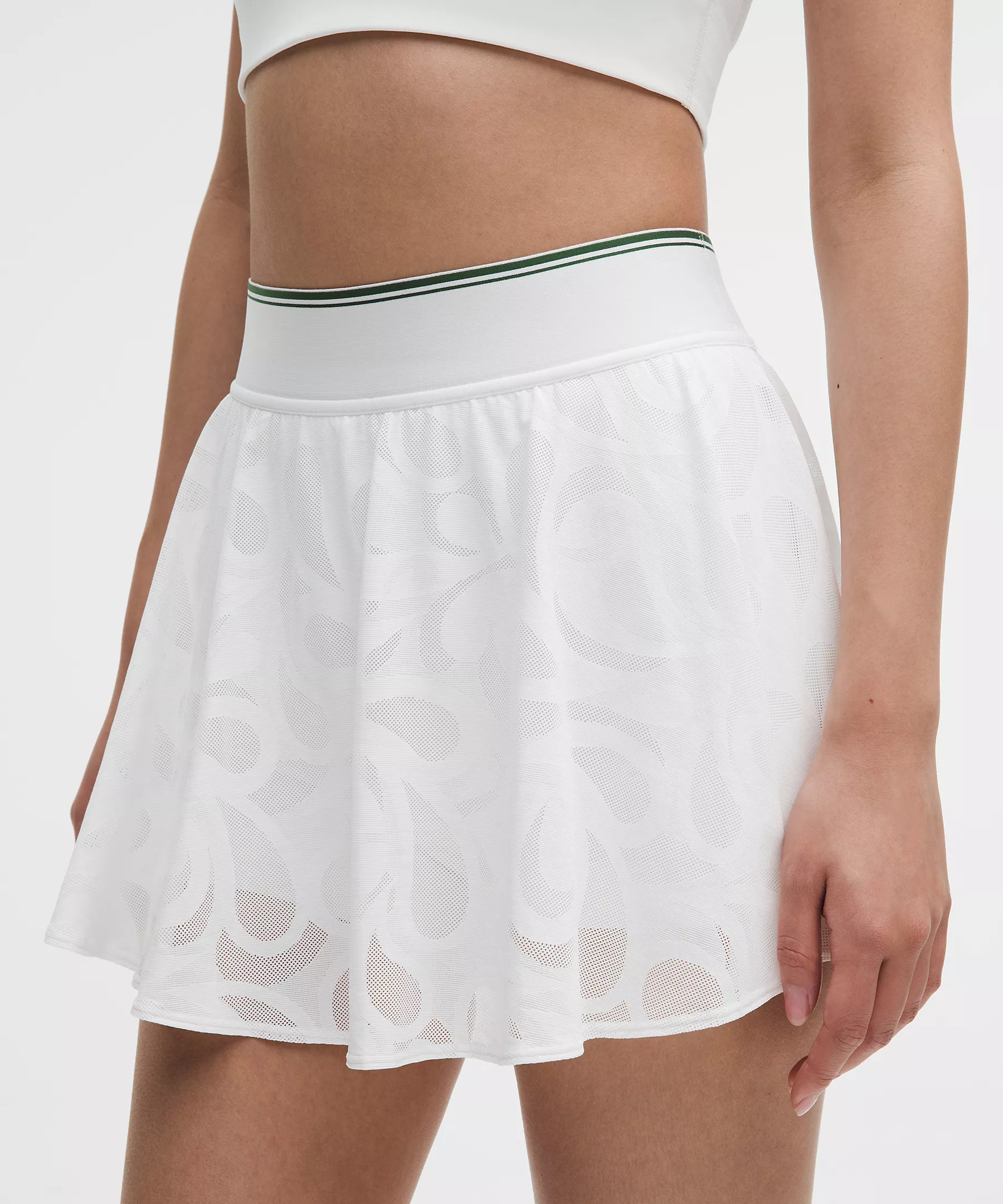 Paisley-Mesh High-Rise Tennis Skirt | Lululemon (US)