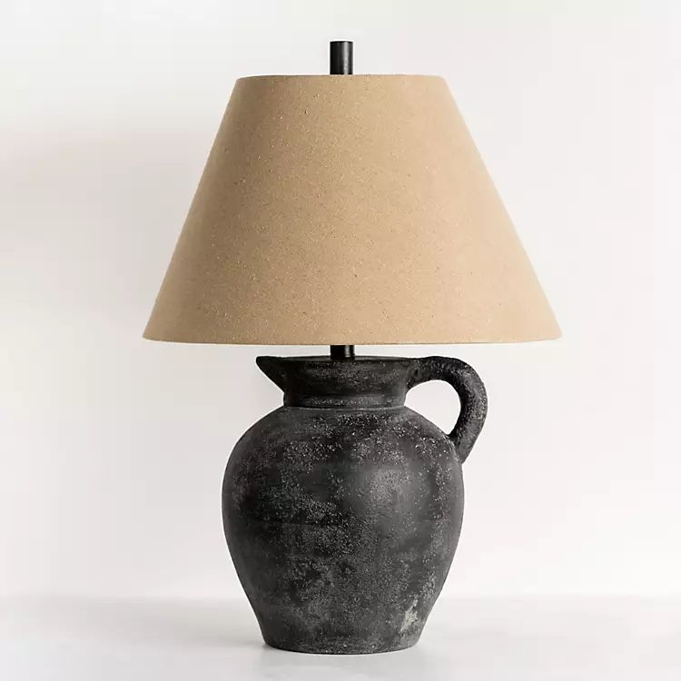 Charcoal Vase Table Lamp | Kirkland's Home