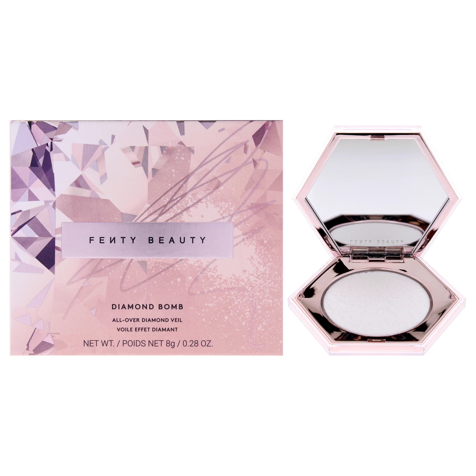 Diamond Bomb All-Over Diamond Veil - How Many Carats?! by Fenty Beauty for Women - 0.28 oz Highlighter | Shop Simon
