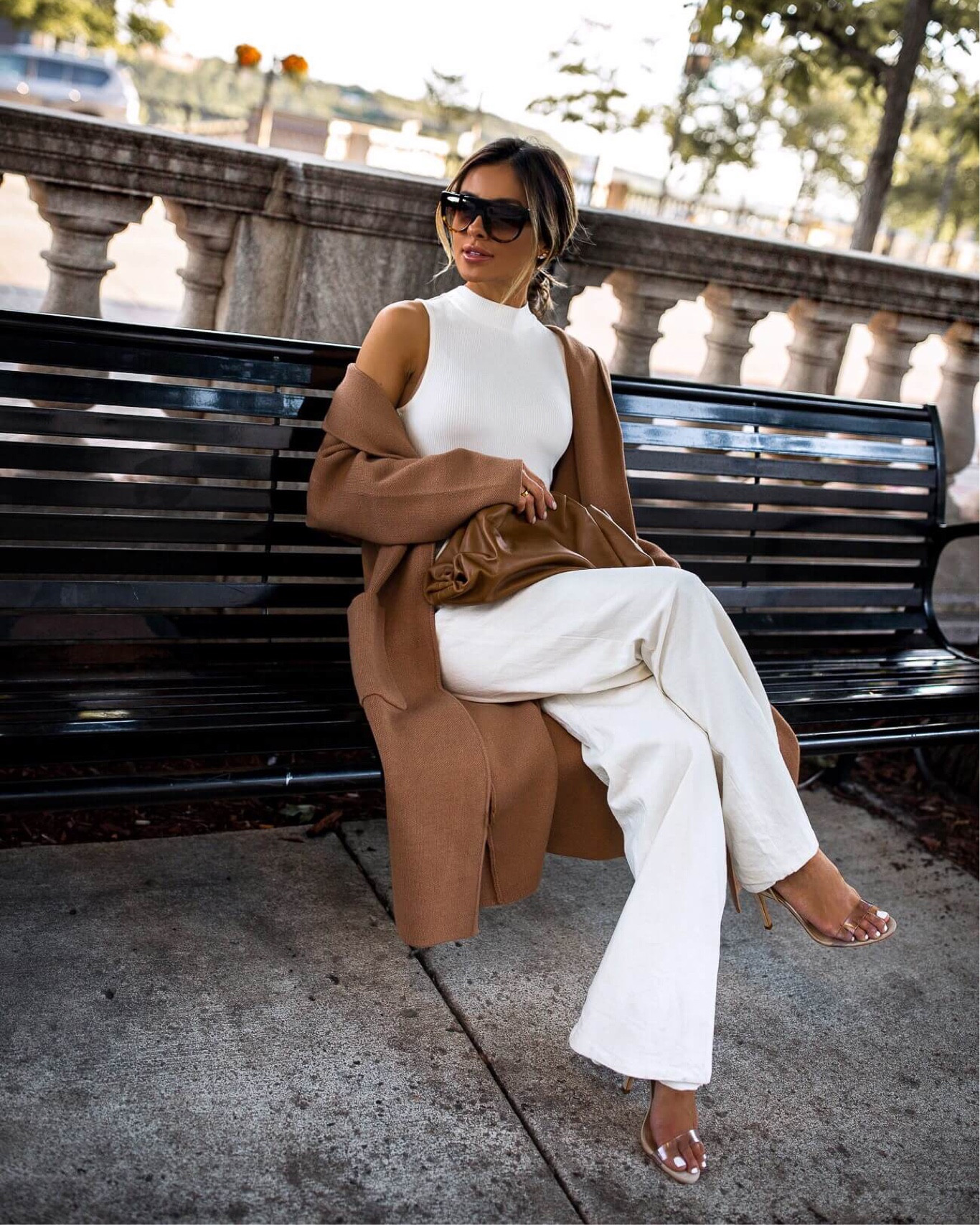 workwear outfit
Mango camel cardigan coat
Nordstrom white bodysuit
White pants



#LTKSeasonal #LTKworkwear #LTKunder100