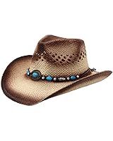 Simplicity New Western Style Classic Cowboy Straw Hat | Amazon (US)