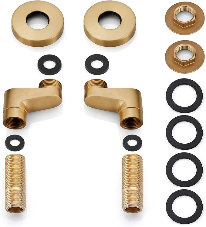 gotonovo Clawfoot Tub Adapter 3-3/8 Inch Adjustable Swing Arms for Kitchen Faucet Bathtub Bathroo... | Amazon (US)