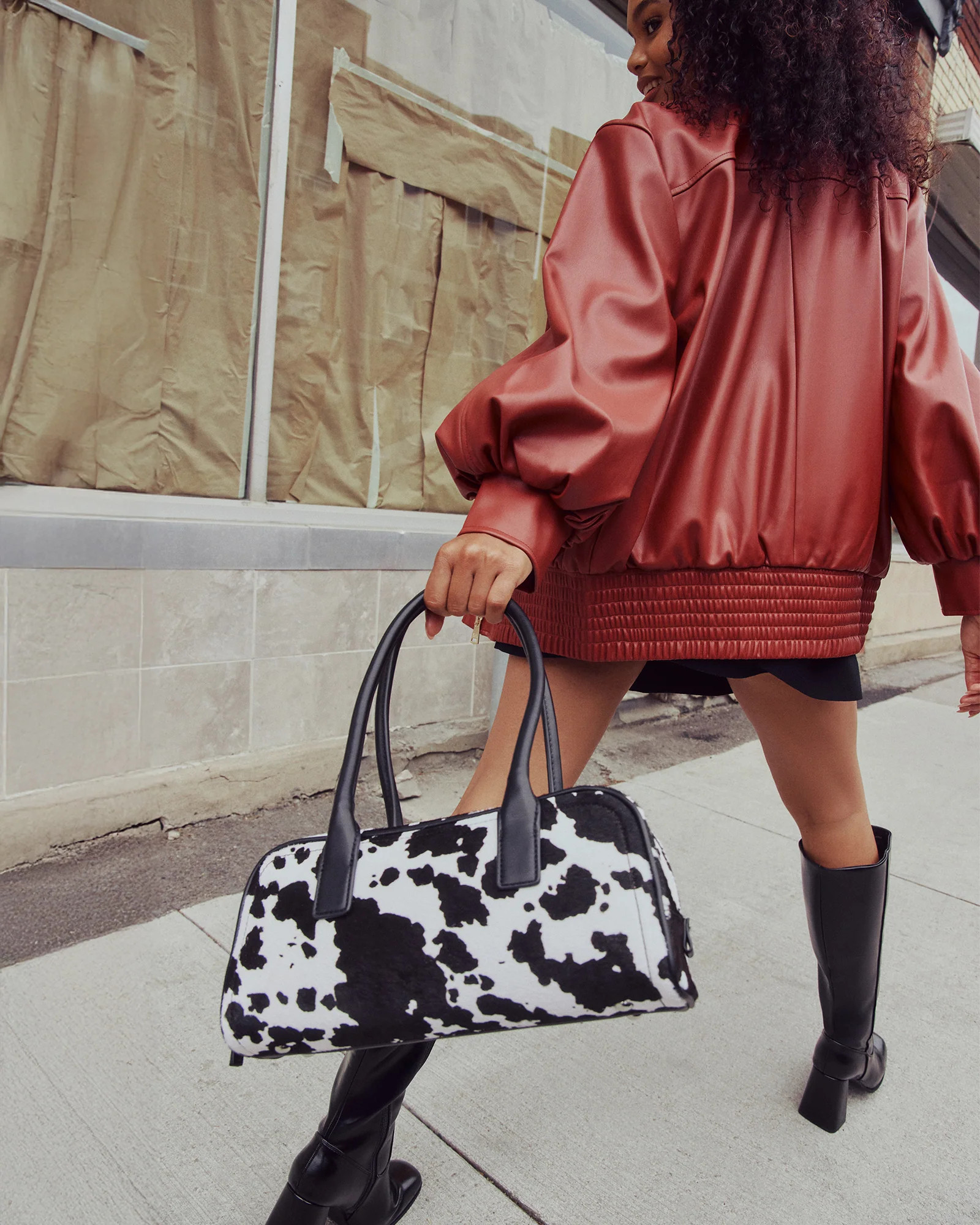 BANISE-P Black Multi Elongated Shoulder Strap Bag | Women's Designer Handbags | Steve Madden (Canada)