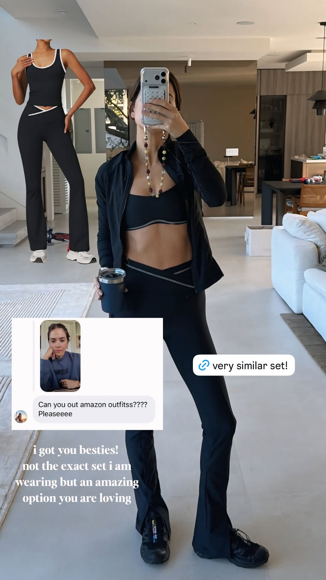 Very similar set to the one you are loving!  

 #LTKootd #LTKfitnessgoals