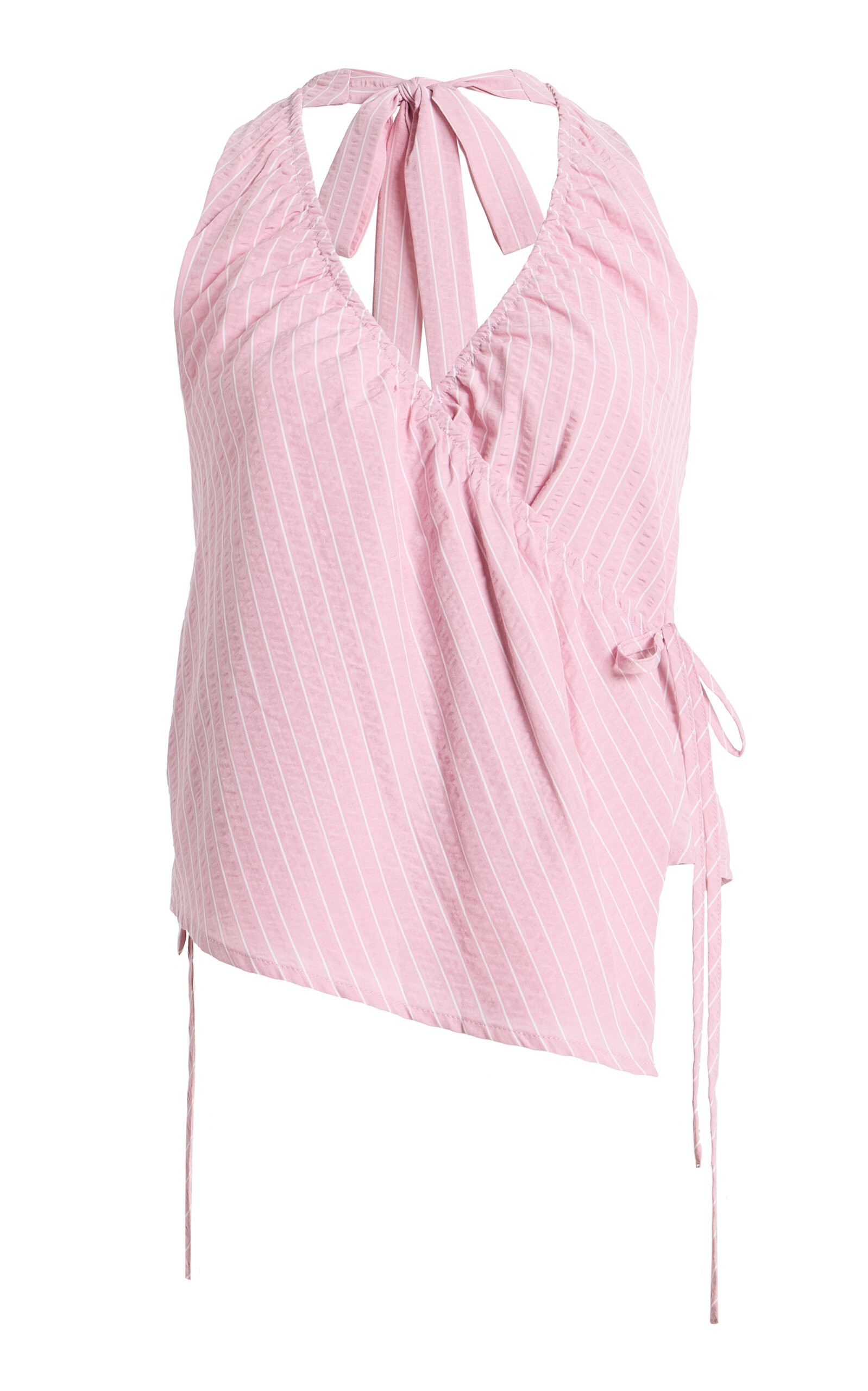 Lola Cotton-Blend Halter Top | Moda Operandi (Global)