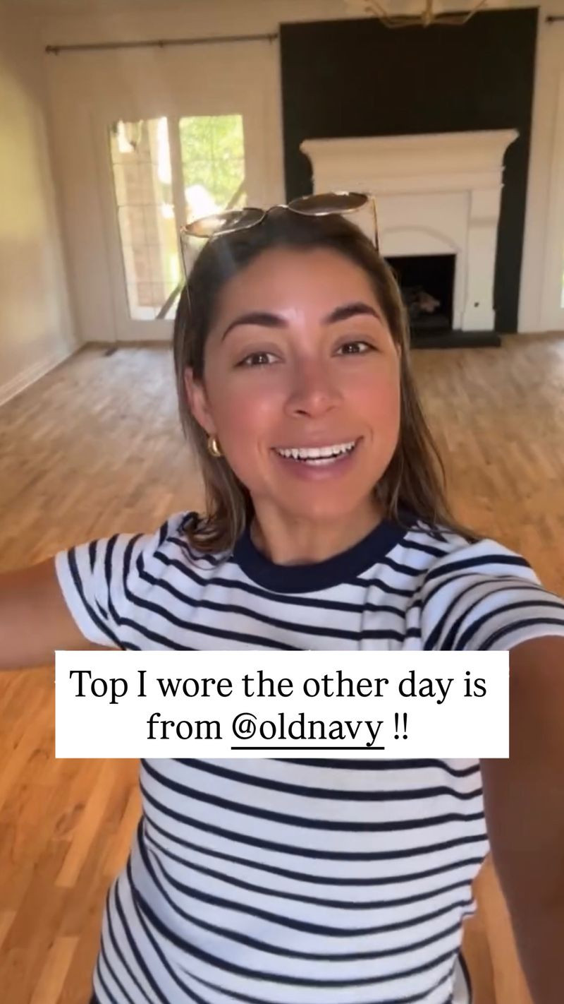 Old Navy top! On sale for under $10 and comes in several colors! 

 #LTKdayinmylife #LTKootd #LTKSaleAlert