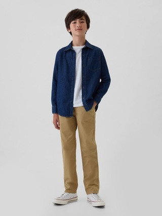 Kids Pull-On Straight Khakis | Gap (US)