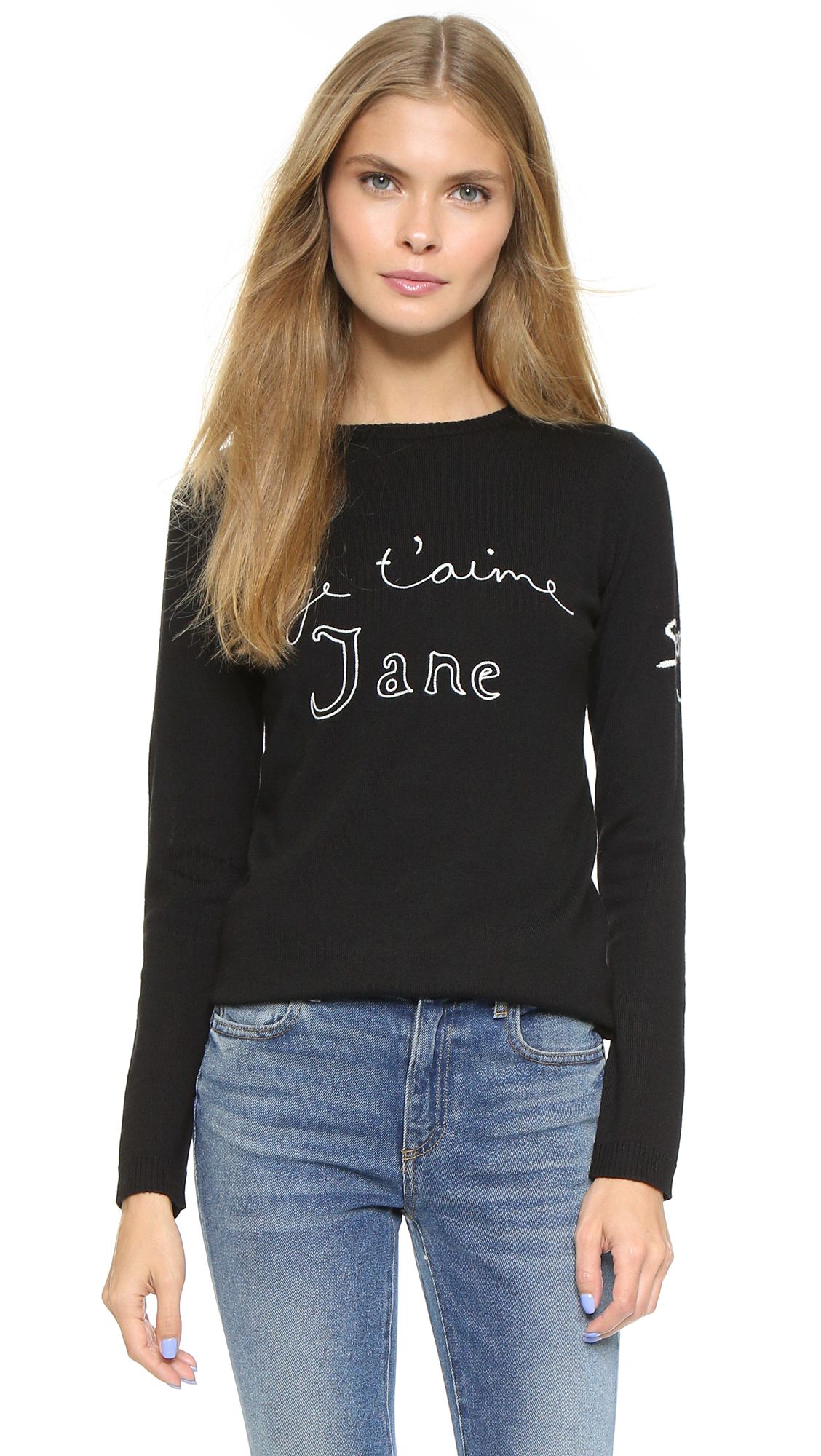 Bella Freud Je T'Aime Jane Sweater | Shopbop