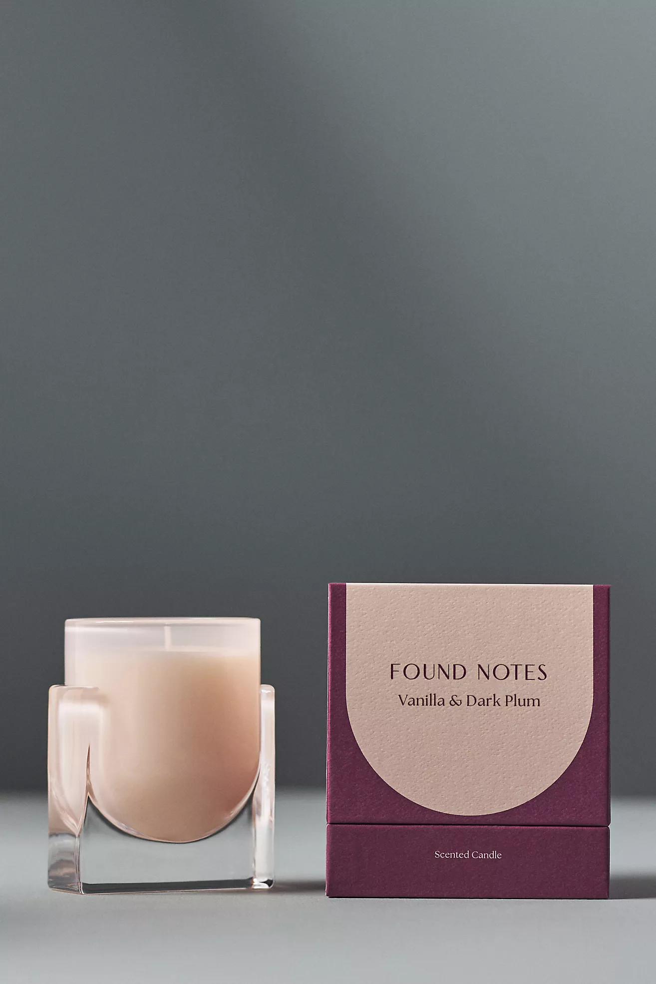 Found Notes Fruity Vanilla & Dark Plum Candle | Anthropologie (US)