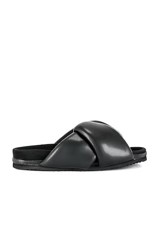 R0AM Foldy Puffy Slide in Black from Revolve.com | Revolve Clothing (Global)
