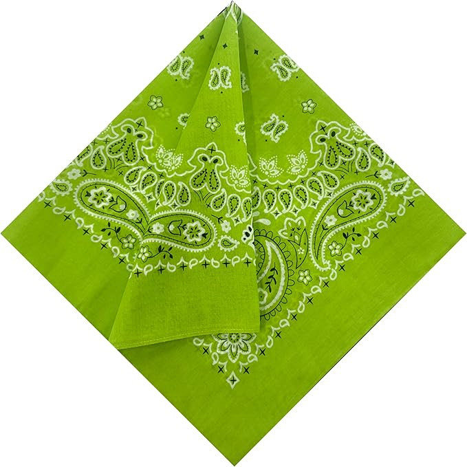 Single Pack Bandanas 60s Premium Cotton Soft Thin Handfeel Large Handkerchief for Men and Women | Amazon (US)