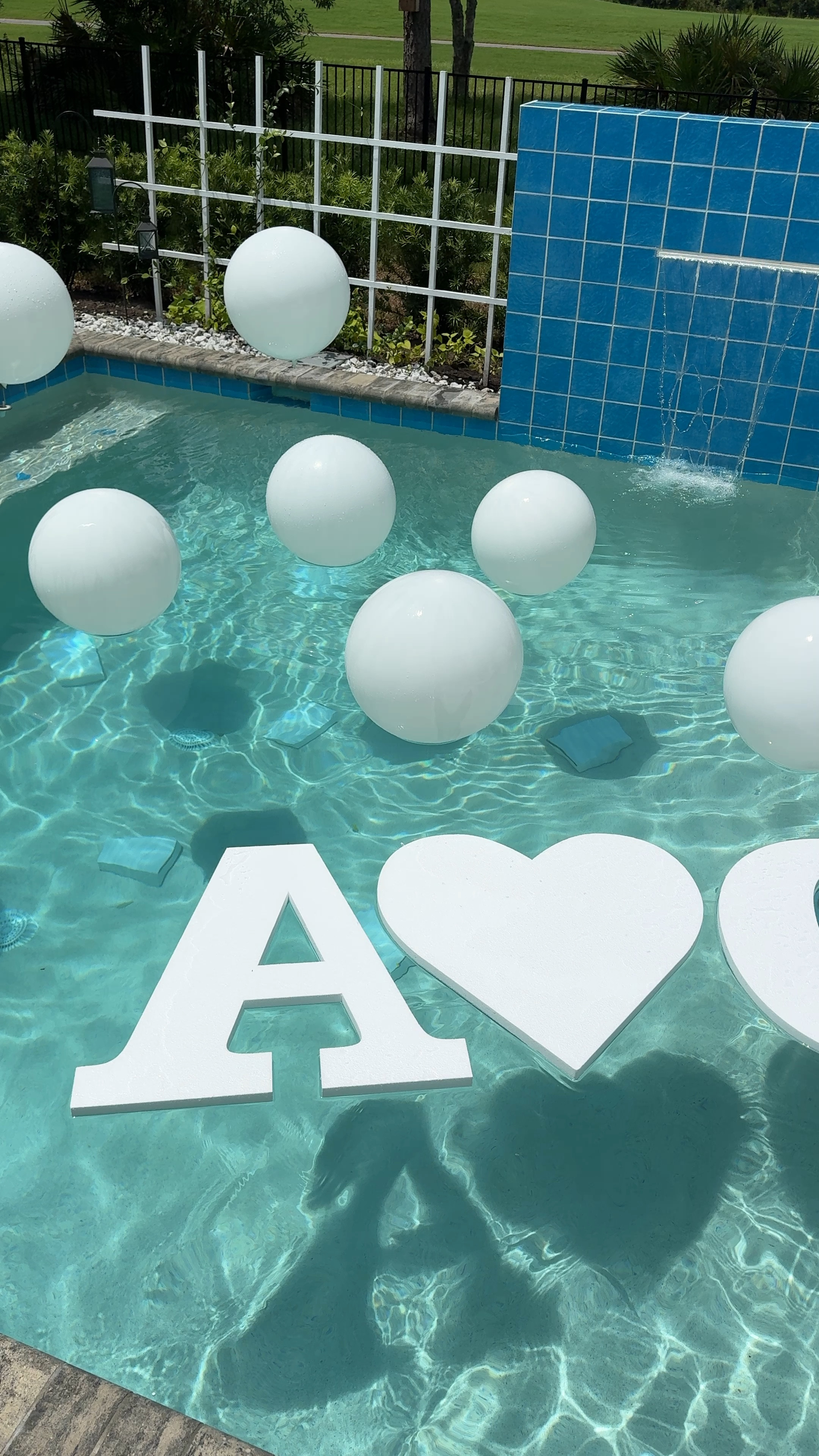 Bridal Shower / Couples Shower Pool Party Decorations 

Wedding Decorations | White Party | Balloons 

#LTKParties #LTKVideo 

#LTKWedding