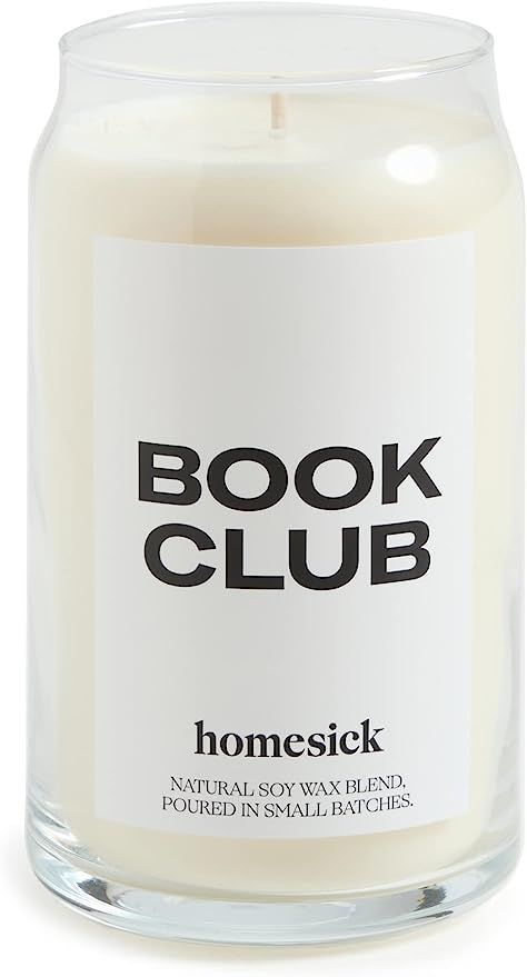 Homesick Women's Book Club Candle, Book Club, One Size | Amazon (US)