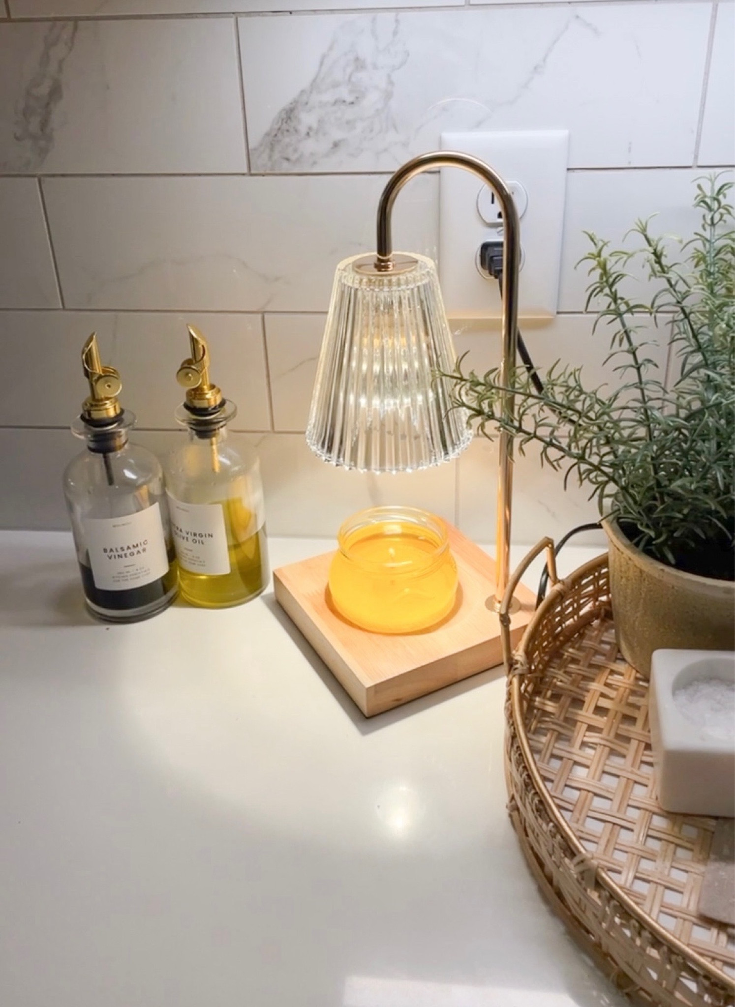 This gorgeous candle light from Amazon! Elevates your home and conserves your candles! 

#LTKhome