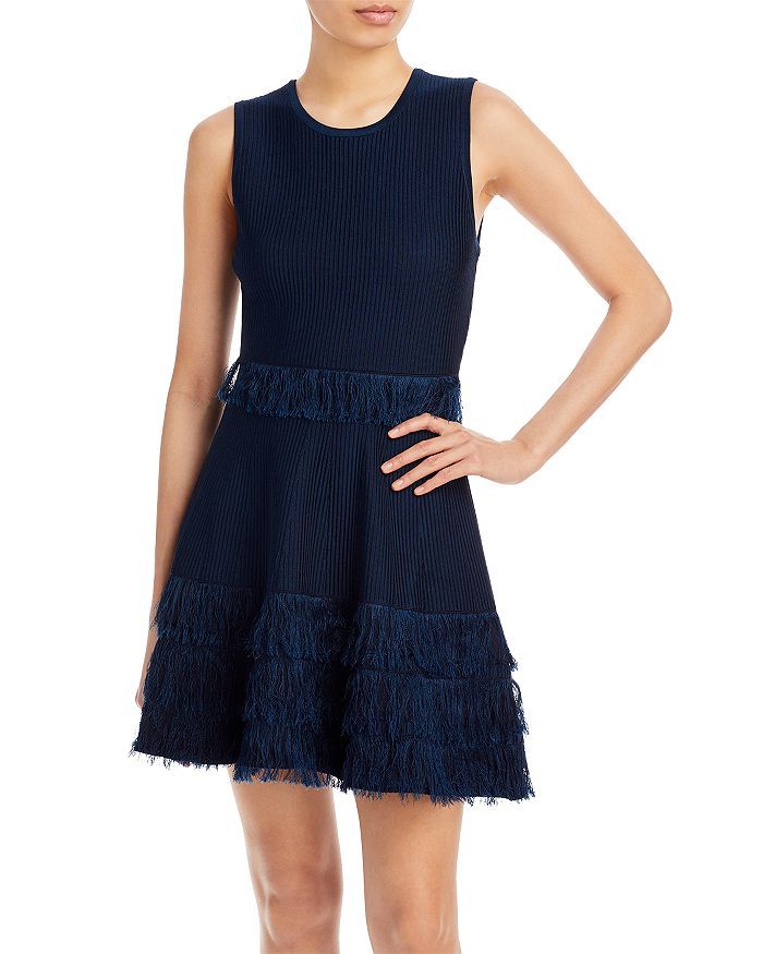 MILLY Fringe Mini Dress Back to Results -  Women - Bloomingdale's | Bloomingdale's (US)