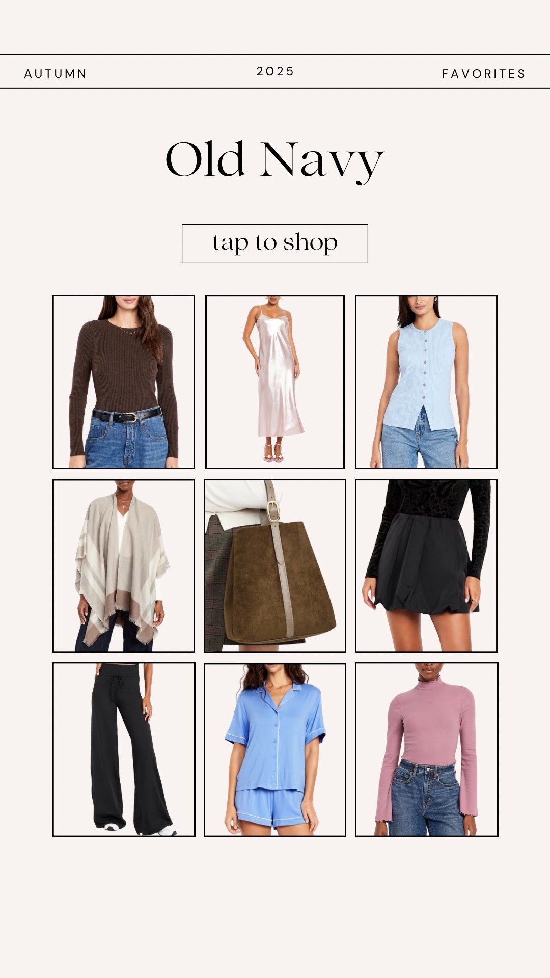 FALL FAVORITES

#LTKStyleTip #LTKSeasonal #LTKFindsUnder50