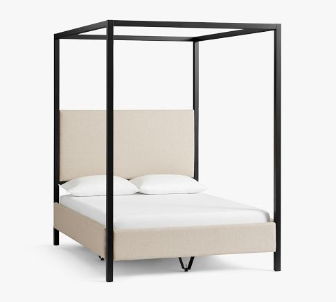 Atwell Metal Canopy Bed | Pottery Barn (US)
