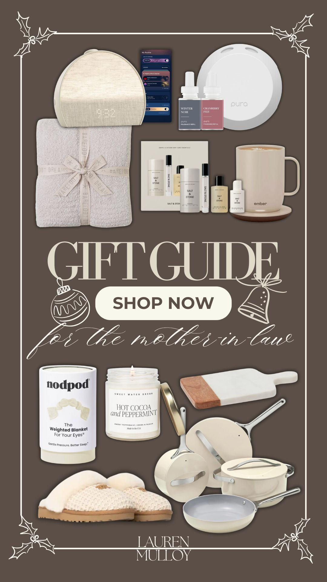Gift Guide for the Mother-in-law!🤍

gift inspo, gifts for her, finds under 100, finds under 50, target, amazon, nordstrom, walmart, gifts for mom, watchnow, lauren mulloy 

 #LTKGiftGuide #LTKHoliday #LTKSeasonal