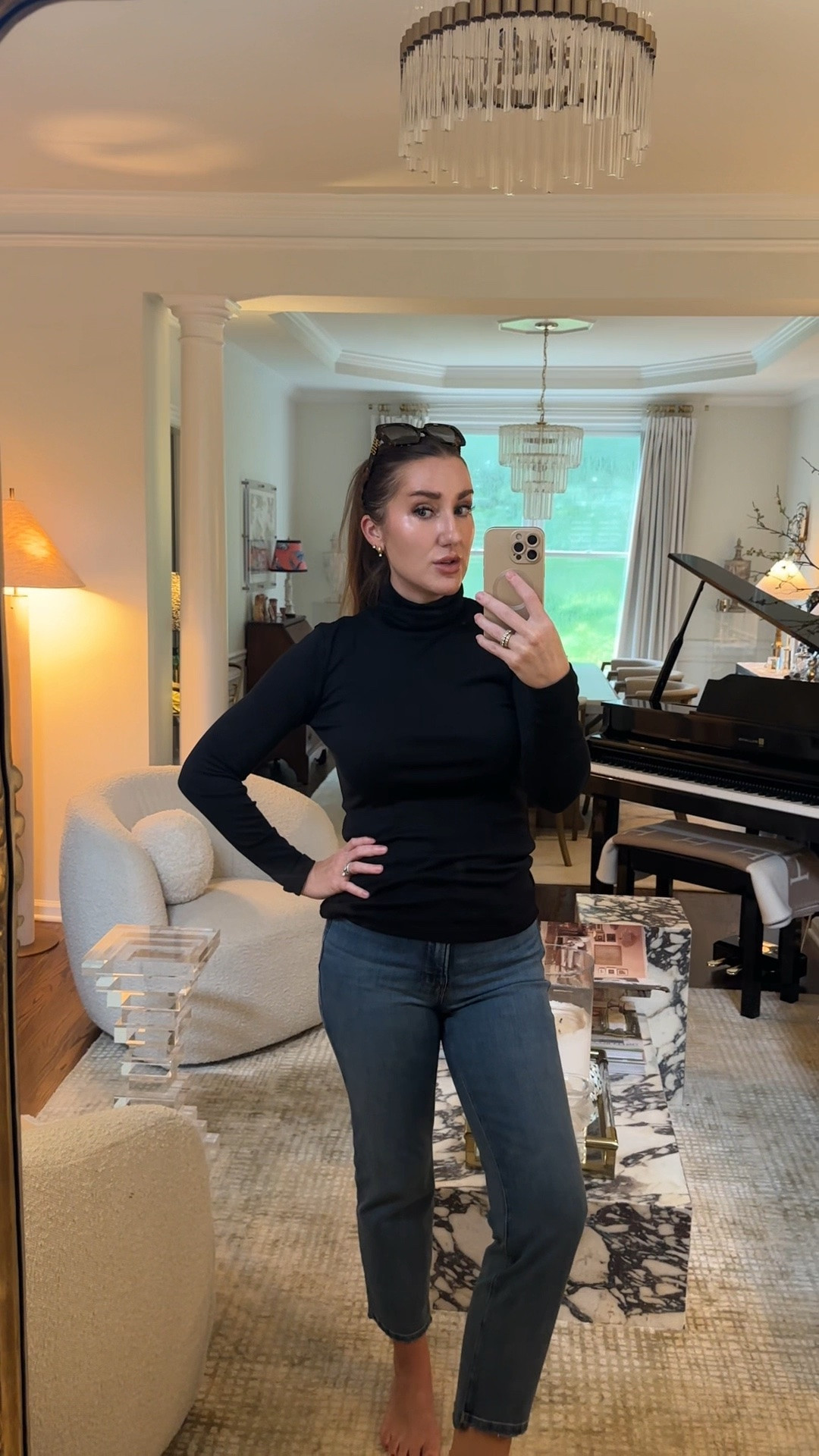 (On sale!) The PERFECT black turtleneck is always a closet staple. This one is the perfect weight and fit. Not too thin or thick.
Medium

#LTKootd #LTKSaleAlert