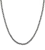 Navajo Pearls Necklace • 4mm Beaded Necklace • 925 Sterling Silver • Sterling Silver Beads Necklace (16, Round) | Amazon (US)