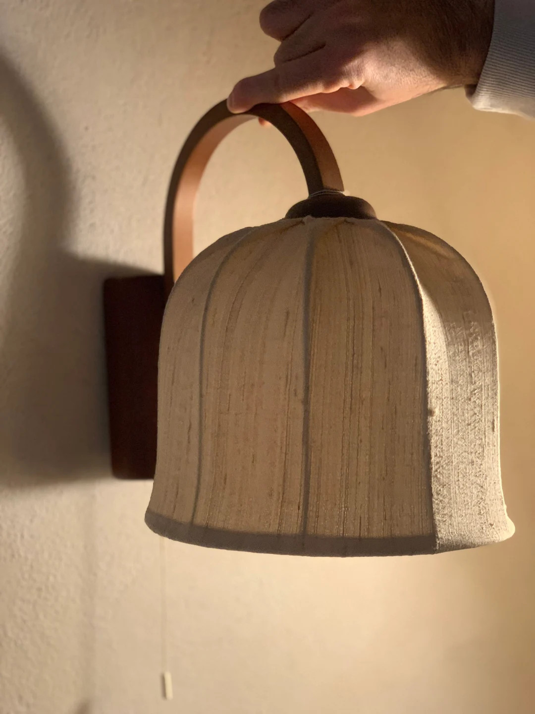 A Domus Lamp Teak Wood Wall Lamp Danish Lighting Style 60's Midcentury Vintage Lamp - Etsy | Etsy (US)