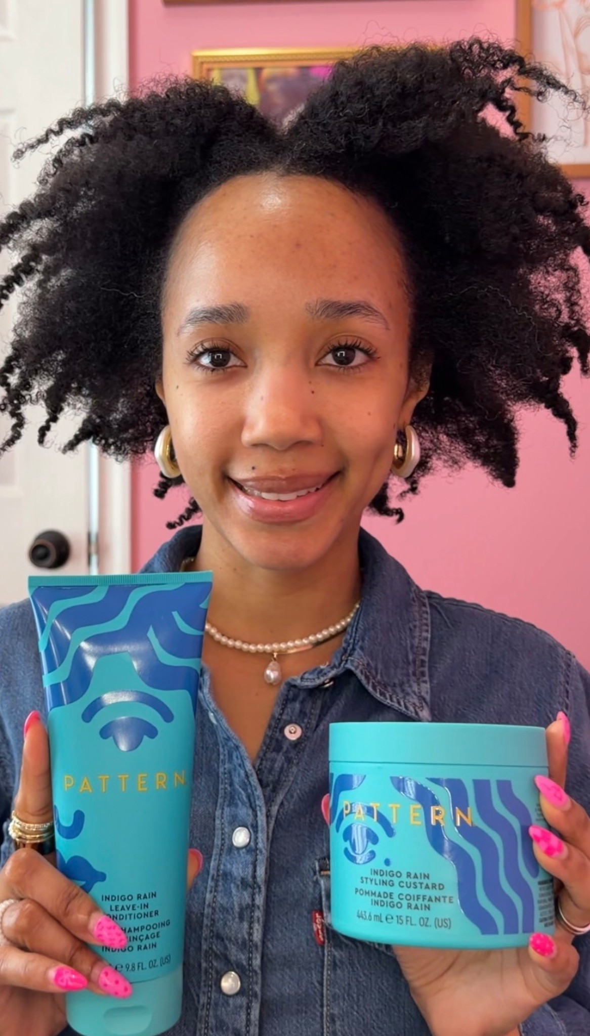 A @patternbeauty twist out! Using the new indigo rain leave in conditioner and styling custard 🦋🩵

#LTKBeauty