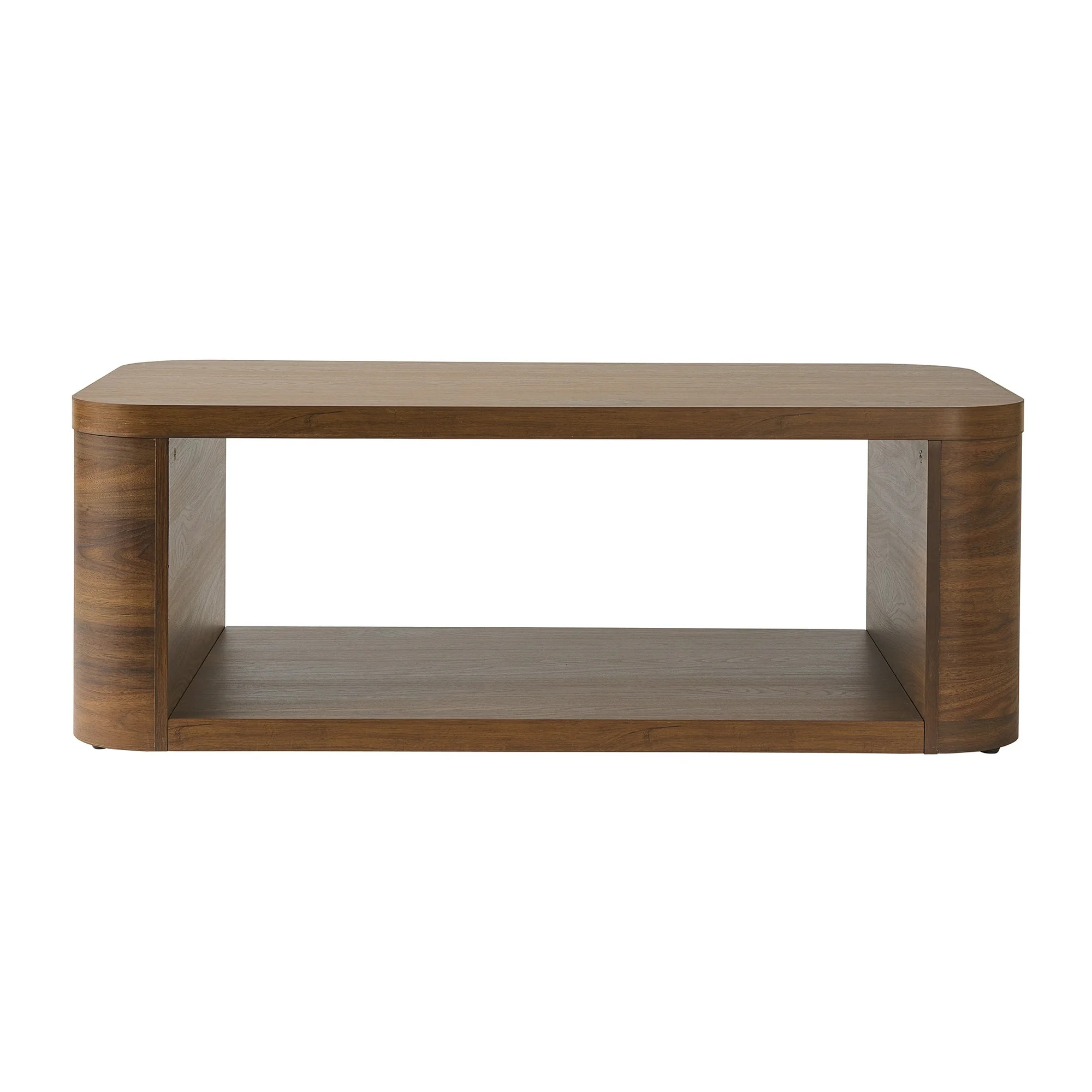 Better Homes & Gardens Juliet Coffee Table for Living Room Office, Walnut - Walmart.com | Walmart (US)