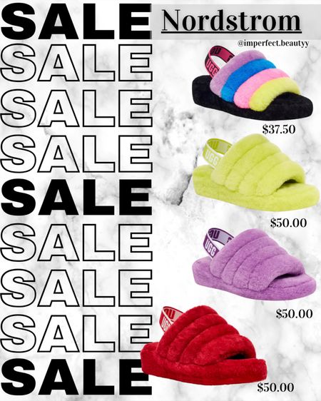Nordstrom Ugg Fluff Yea Slingback Sandals ON SALE NOW! All Under $100
fuzzy slippers, ugg slippers, comfortable shoes, comfy, chill

#LTKunder100 #LTKshoecrush #LTKsalealert