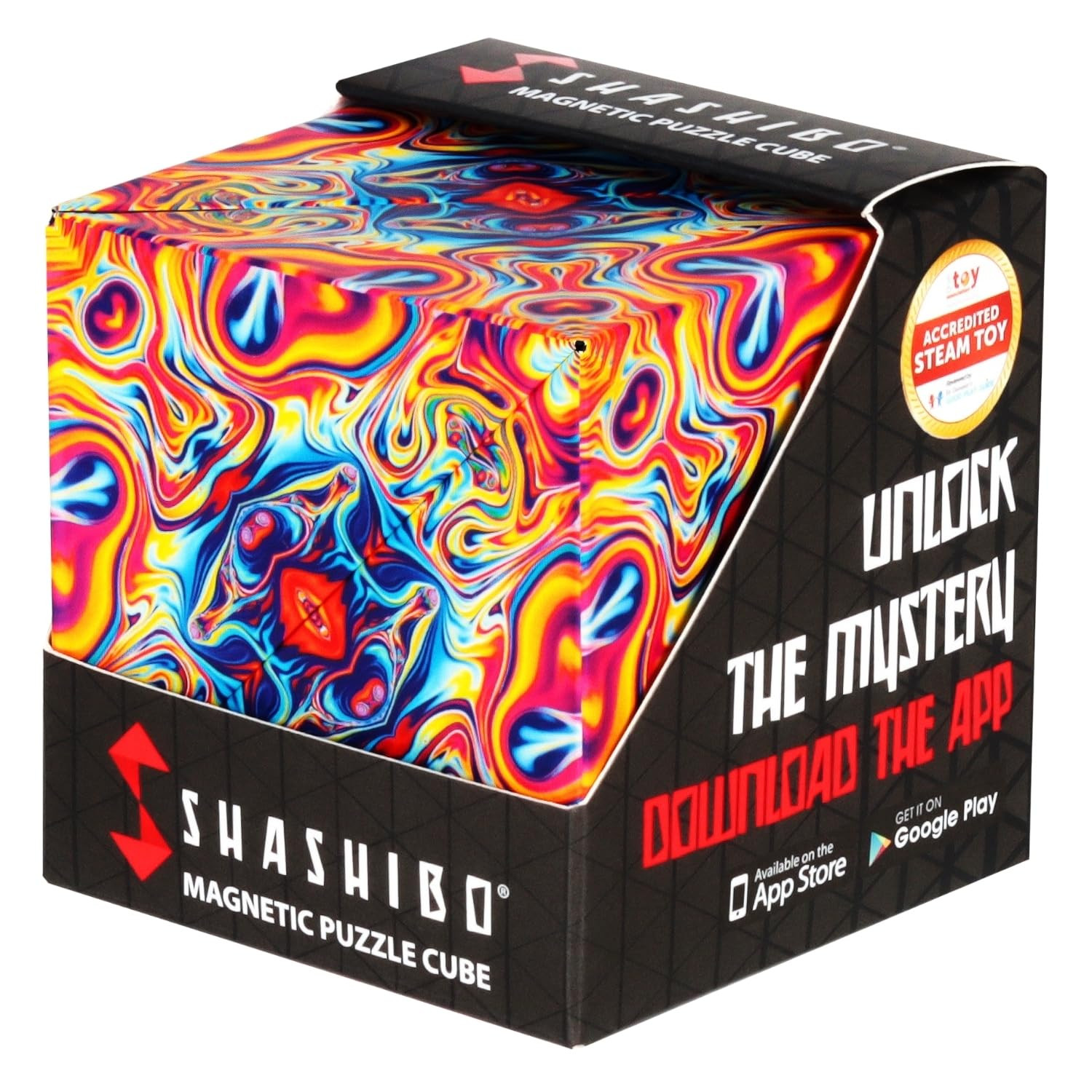 Shashibo Shape Shifting Box - Award-Winning STEM Fidget Toy with Ultra Strong Magnets - Puzzle Cu... | Amazon (US)