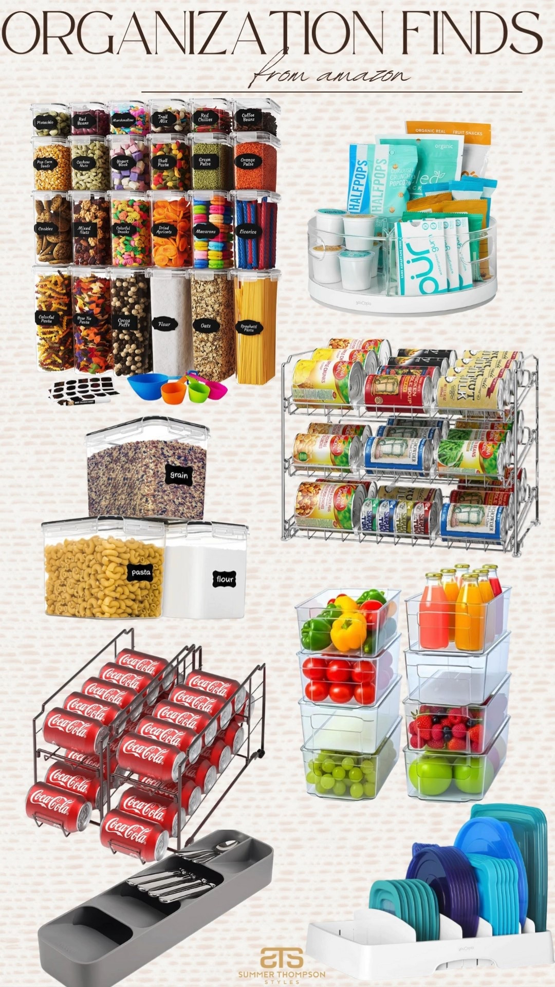 Organization that is perfect for that new year reset! 

Organization. Can organizer. Kitchen finds. Amazon home favorites. Canisters. Lazy Susan. Trending. Best sellers. Viral  

#LTKSeasonal #LTKHome #LTKFindsUnder100