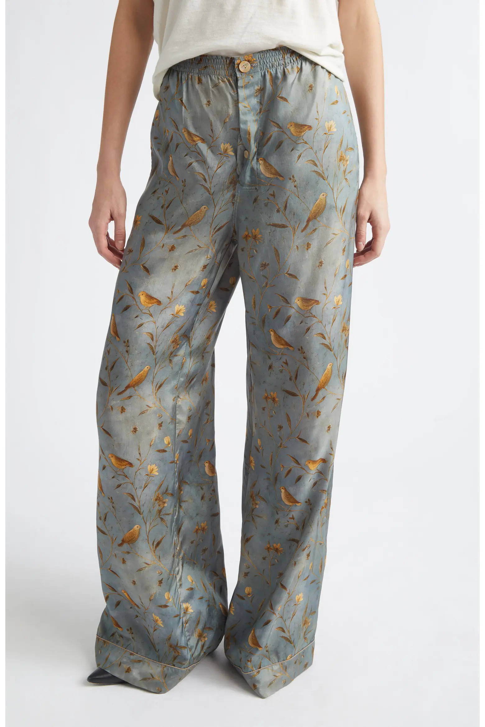 R13 Darcy Elastic Waist Pajama Pants (Women) | Nordstrom | Nordstrom