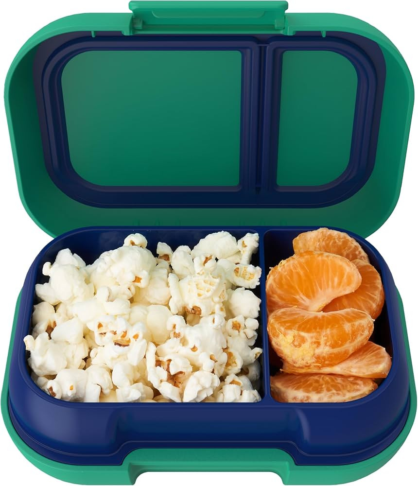 Bentgo Kids Snack - 2 Compartment Leak-Proof Bento Box Container for Snacks and Small Meals, Easy... | Amazon (US)