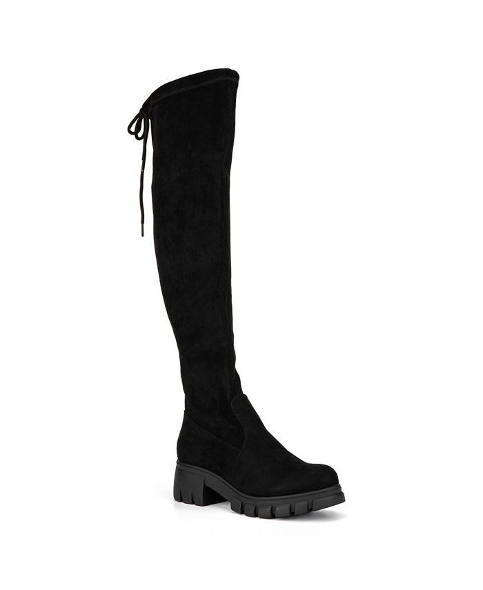 Olivia Miller Women's Zendaya Lug Sole Tall Boot & Reviews - Boots - Shoes - Macy's | Macys (US)