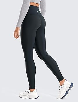 CRZ YOGA Thermal Fleece Lined Leggings Women 28'' - Winter Warm Workout Hiking Pants High Waisted... | Amazon (US)