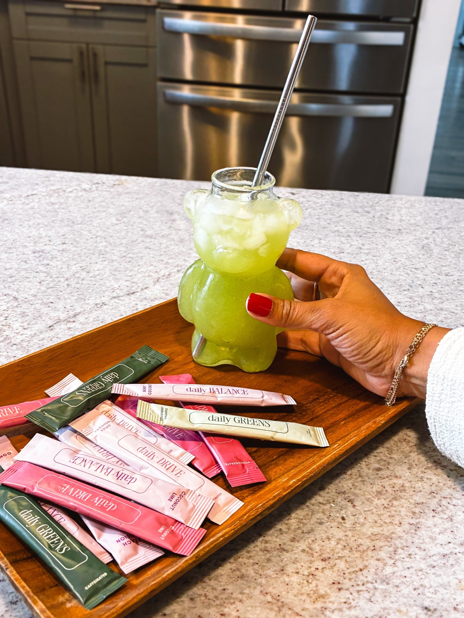 Sipping my daily greens supplement in the cutest bear-shaped glass 🐻💚

If you missed out on the Starbucks bear cups, don’t worry — you can grab this one on my LTK! Perfect way to make your wellness routine a little more fun ✨

🤍 Click the link in my LTK to shop the glass + other fun drinkware!

#ShopLTK #DailyGreens #HealthyHabits #WellnessRoutine #CuteDrinkware #BearCup #GlassCup #WellnessVibes #HealthyLifestyle #MorningRitual #IGWellness #SipInStyle #DrinkwareObsessed #WellnessJourney #SelfCareSips

#LTKmorningroutine #LTKdayinmylife #LTKGiftGuide