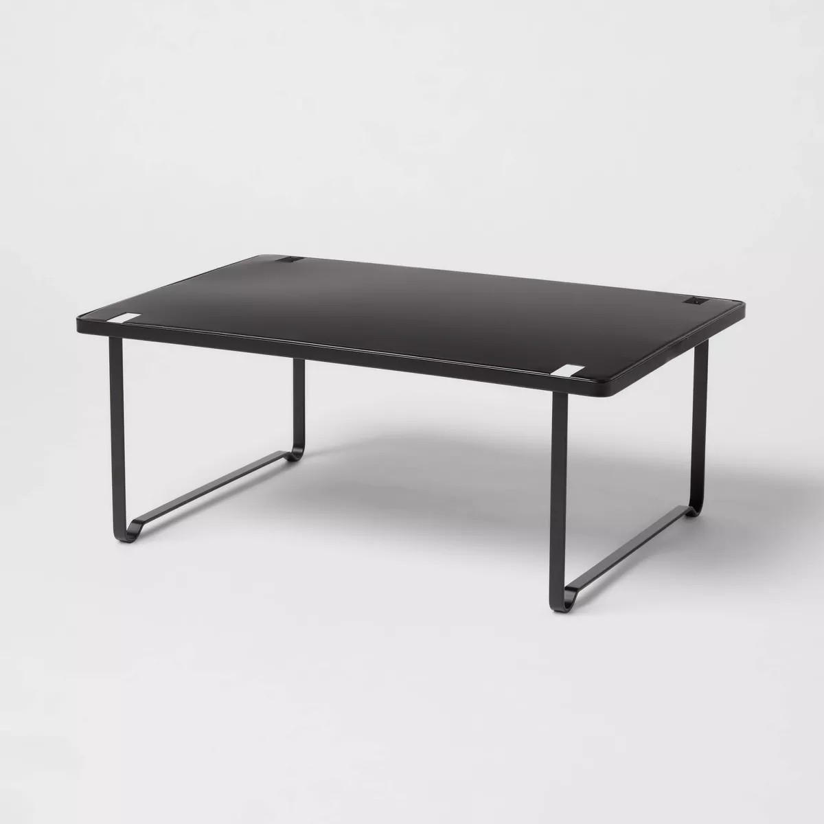 Metal Stacking Shelf with Powder Coated Finish Black - Brightroom™ | Target