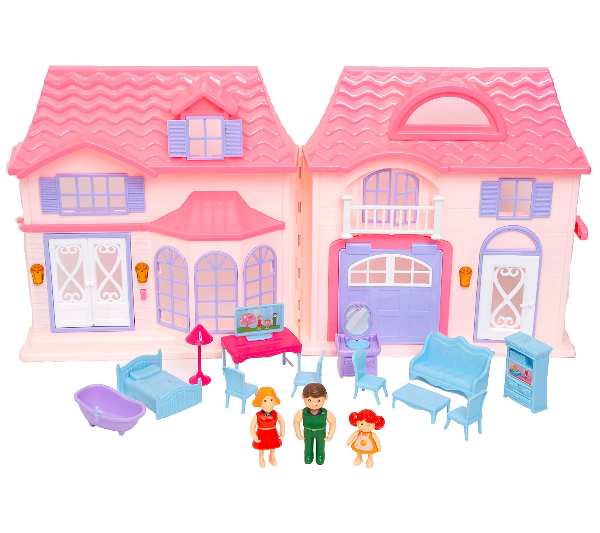 Boley Doll House 16pc Playset | QVC