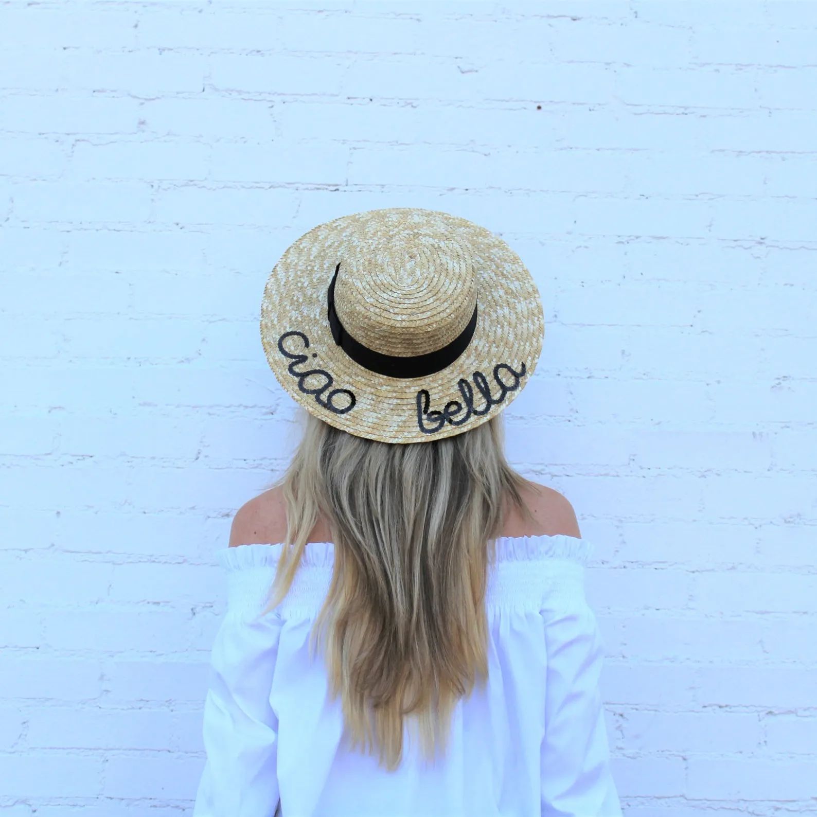 Custom Women's Boater Hat | Etsy (US)