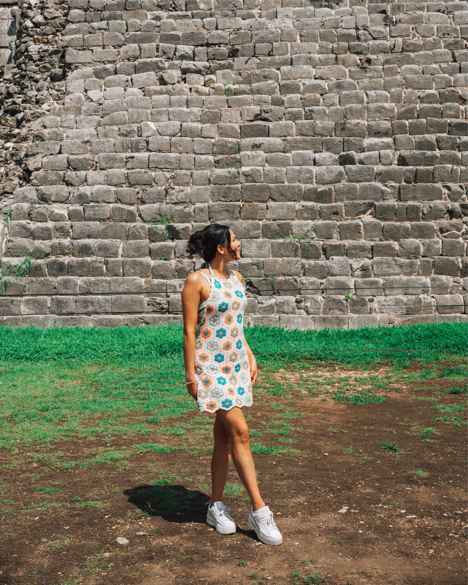 Crochet dress from Chichén Itzá 🤍 It’s from Show Me Your Mumu ft the Puma Sneakers ✨ Dress could also be used as a cover up 🫶🏼

#LTKSeasonal #LTKSwim #LTKTravel