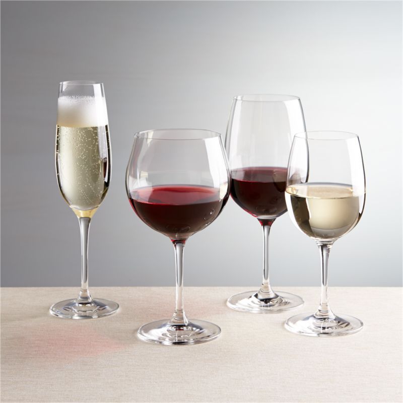 Viv Quality Wine Glasses | Crate and Barrel | Crate & Barrel