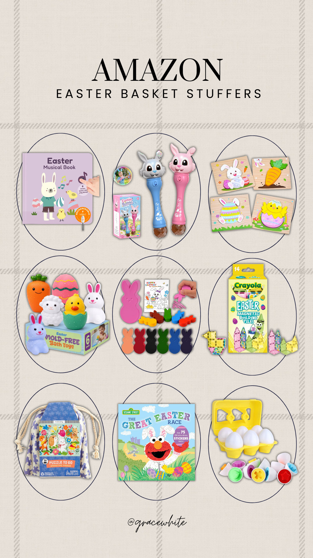 Top Easter Basket Stuffers for Kids! 🐰🥚 

Easter Basket Stuffers, Easter books, Easter toys, Easter crafts, Easter activities, Easter gift ideas, Easter surprises, fun for kids, Grace White 

 #LTKSeasonal #LTKBaby #LTKKids