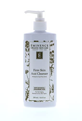 Eminence Organic Skincare Firm Skin Acai Cleanser with Hyaluronic Acid, 8.4 Ounce | Amazon (US)