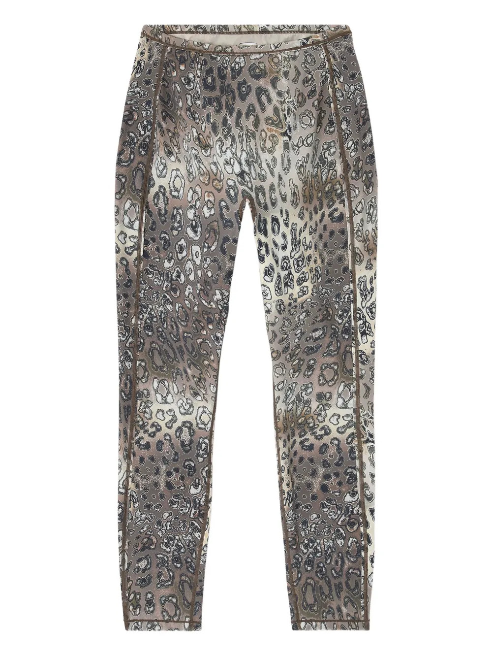 Diesel Meredith-Utlt leopard-print Leggings | Neutrals | FARFETCH | Farfetch Global