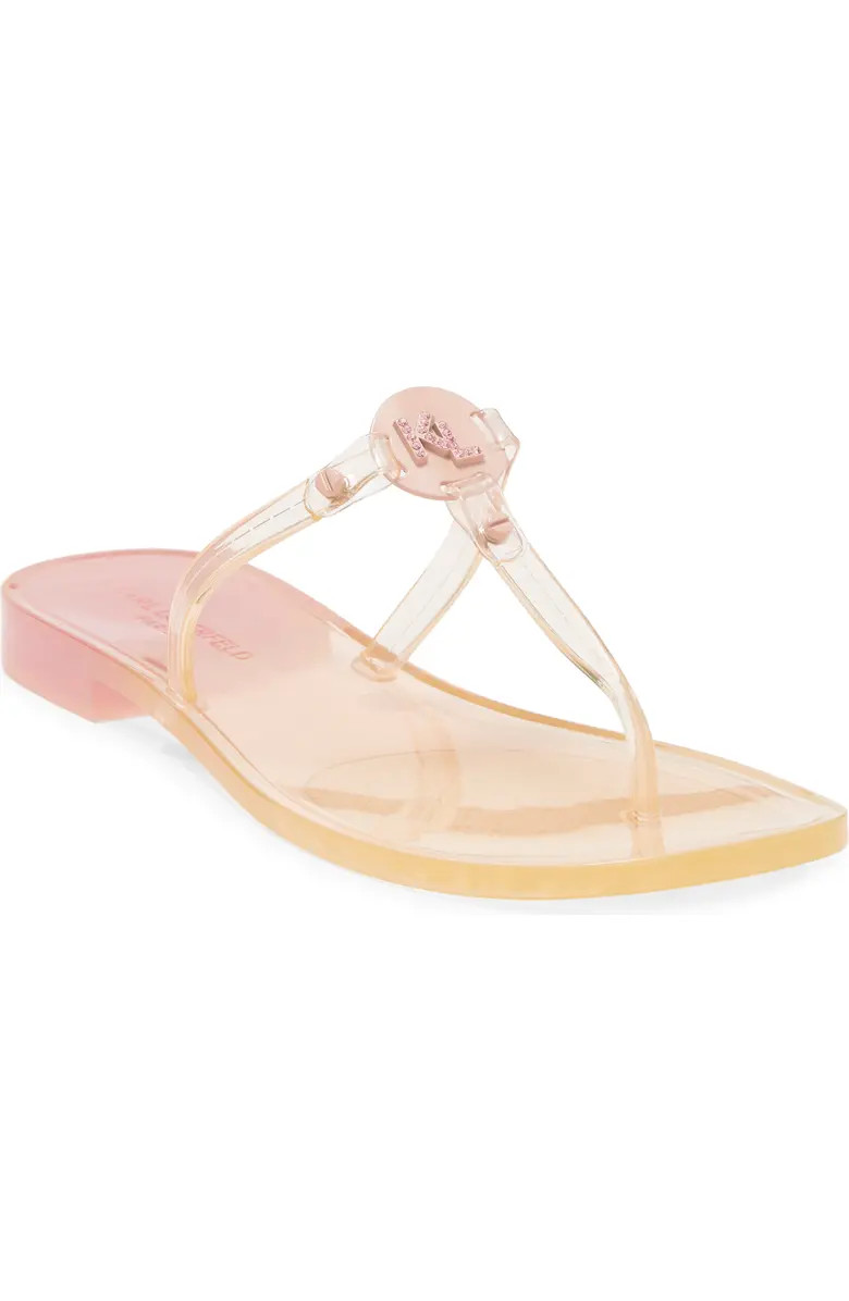 Karl Lagerfeld Paris Wylda Clear Sandal (Women) | Nordstrom | Nordstrom