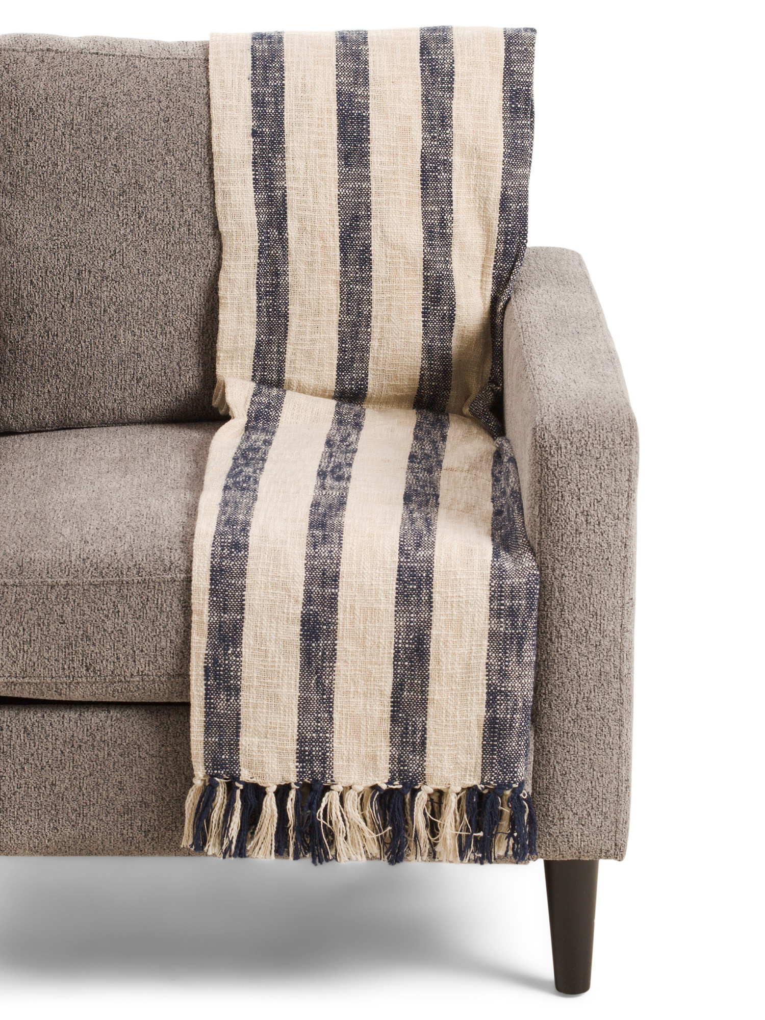 Made In India Super Soft Cotton Striped Summer Throw | Home | Marshalls | Marshalls