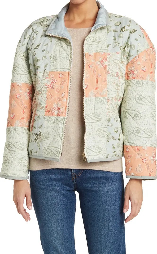 AVEC LES FILLES Patchwork Quilted Jacket | Nordstromrack | Nordstrom Rack