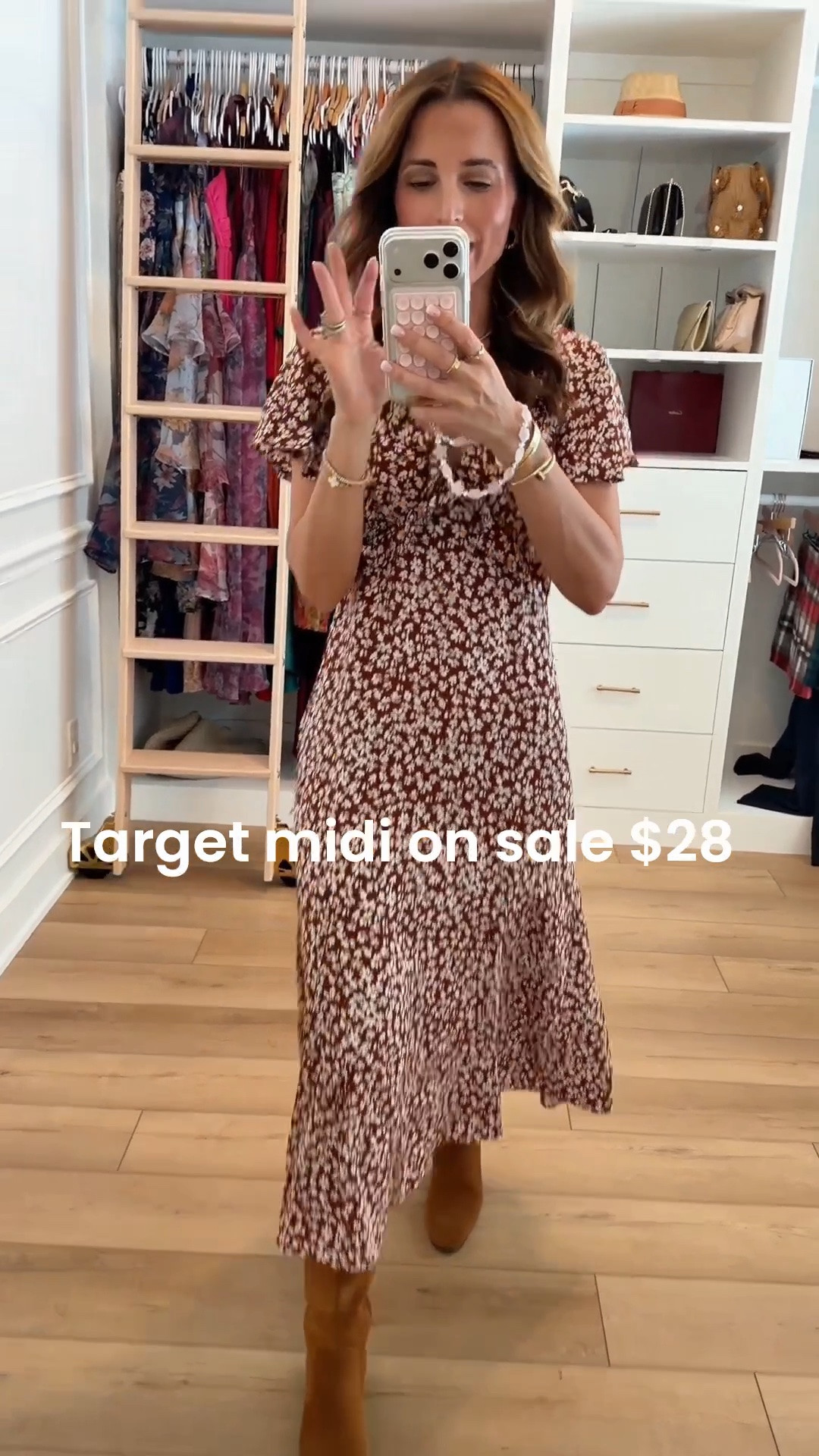 New fall arrivals at Target! Floral midi dress in XS. Early fall arrivals. Family photo outfits. Fall outfits. Teacher outfits. Business casual outfits. Elevated casual outfits. Brunch outfits. Summer outfits. Mom outfit outfits. Elevated casual outfits. Wearing XS in each and I went up half a size in boots.

#LTKgrwm #LTKootd #LTKWorkwear